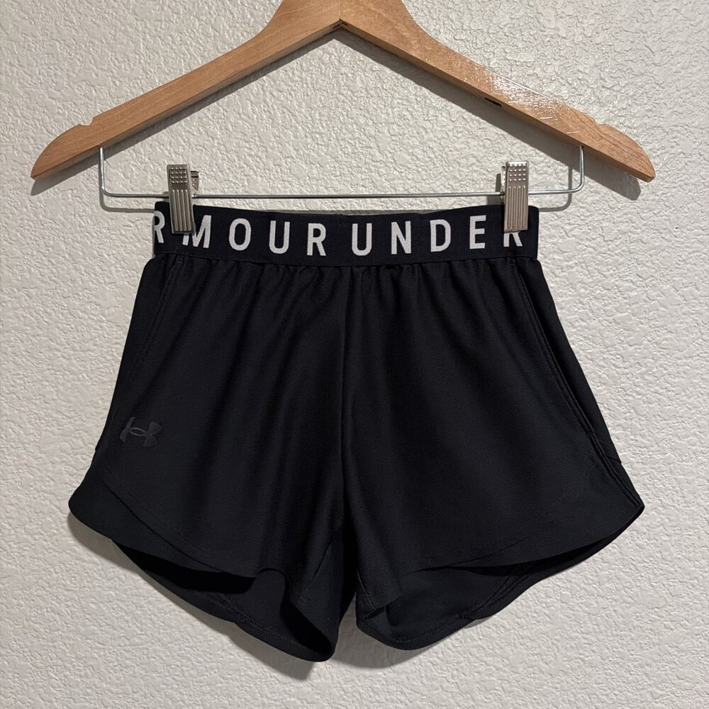 Under Armour Shorts Pull On Athletic Running Workout Gym Inseam 3" Loose Sz XXS